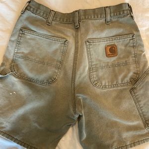 Vintage, distressed Carhartt work shorts size 32